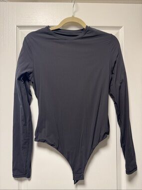 Skims fits everybody long sleeve bodysuit black XL